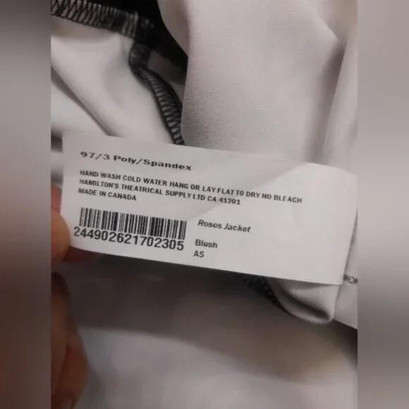 DanceInked - Women's Light Jacket - Roses - Size: M/L - Picture 7 of 7